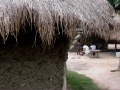 Mud Hut and Children